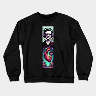 Edgar Allan Poe Tell Tale Heart Art Crewneck Sweatshirt